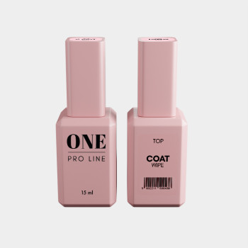Топ з липким шаром ONE TOP COAT WIPE, 15ml