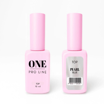 Топ з ефектом втирки ONE TOP PEARL BLUE