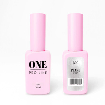 Топ з ефектом втирки ONE TOP PEARL PINK