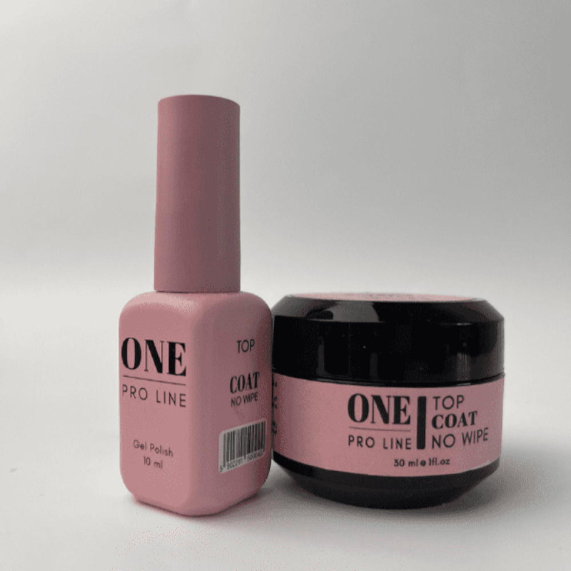 Топ без липкого шару ONE TOP COAT NO WIPE, 30ml