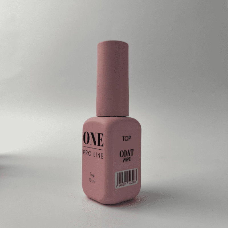 Топ з липким шаром ONE TOP COAT WIPE, 15ml