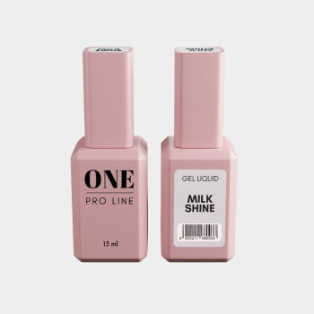 Гель ONE GEL LIQUID MILK SHINE, 15 ml