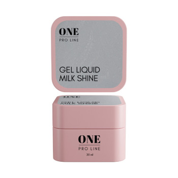 Гель ONE GEL LIQUID MILK SHINE, 30 ml