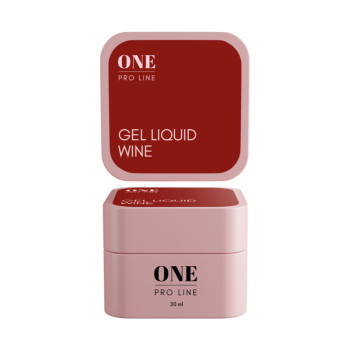 Гель ONE GEL LIQUID WINE, 30 ml 