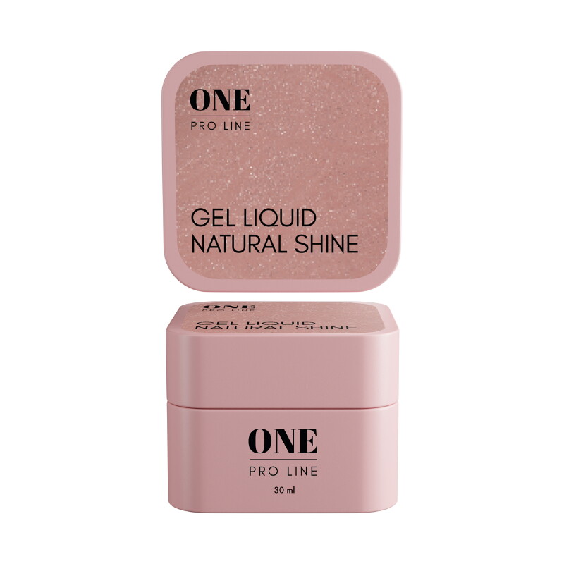 Гель ONE GEL LIQUID NATURAL SHINE, 30,ml