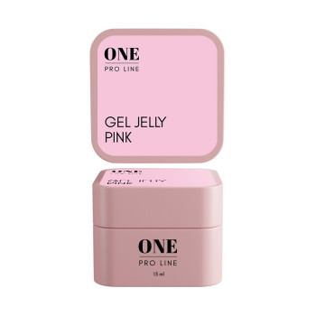 Гель желе ONE GEL JELLY PINK, 15 ml