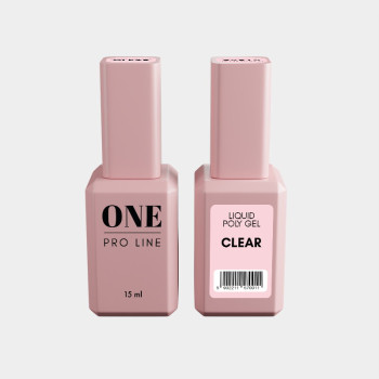 Рідкий полігель ONE LIQUID POLYGEL CLEAR