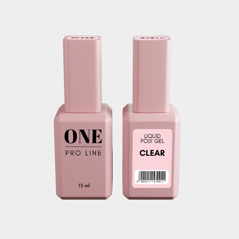 Рідкий полігель ONE LIQUID POLYGEL CLEAR