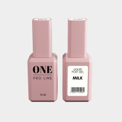 Рідкий полігель ONE LIQUID POLYGEL MILK