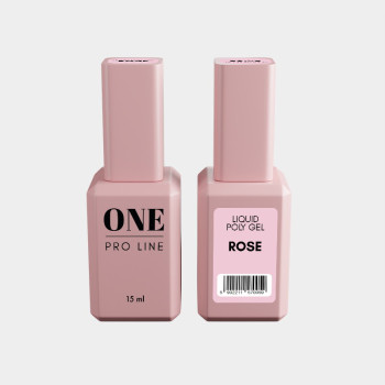 Рідкий полігель ONE LIQUID POLYGEL ROSE