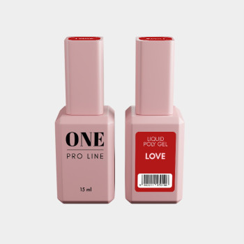 Рідкий полігель ONE LIQUID POLYGEL LOVE