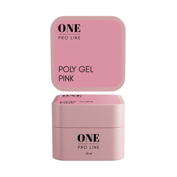Полігель ONE POLYGEL PINK, 15ml