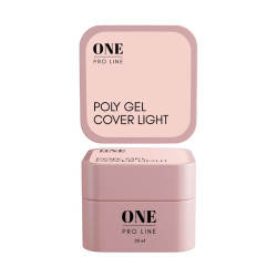 Полігель ONE POLYGEL COVER LIGHT, 30ml