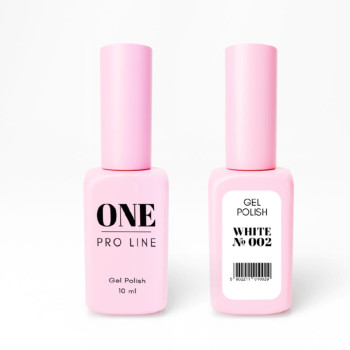 Гель-лак ONE WHITE 002
