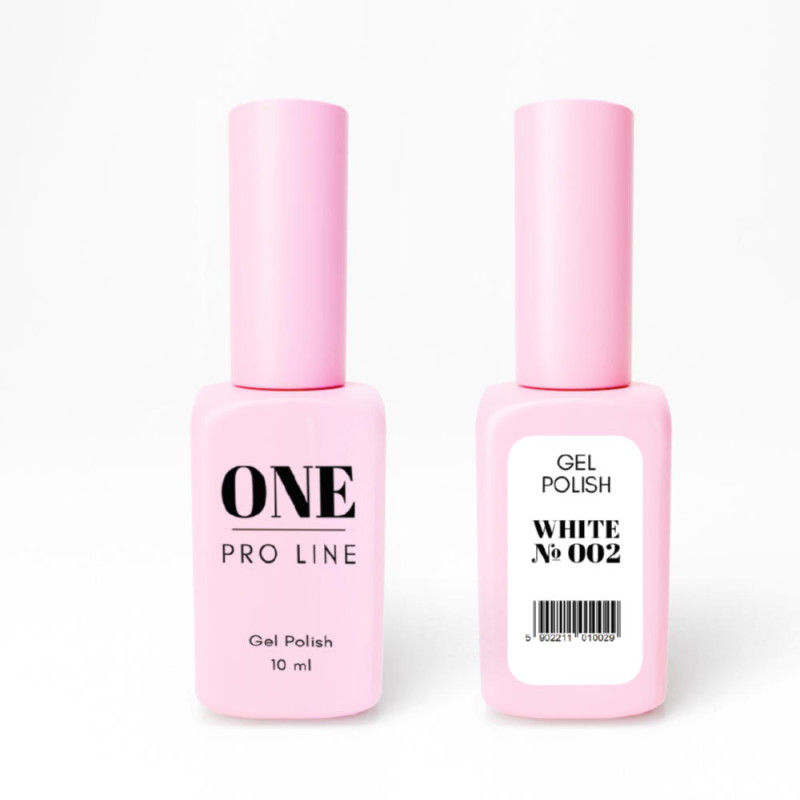 Гель-лак ONE WHITE 002