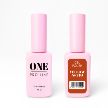 Гель-лак ONE YELLOW 710