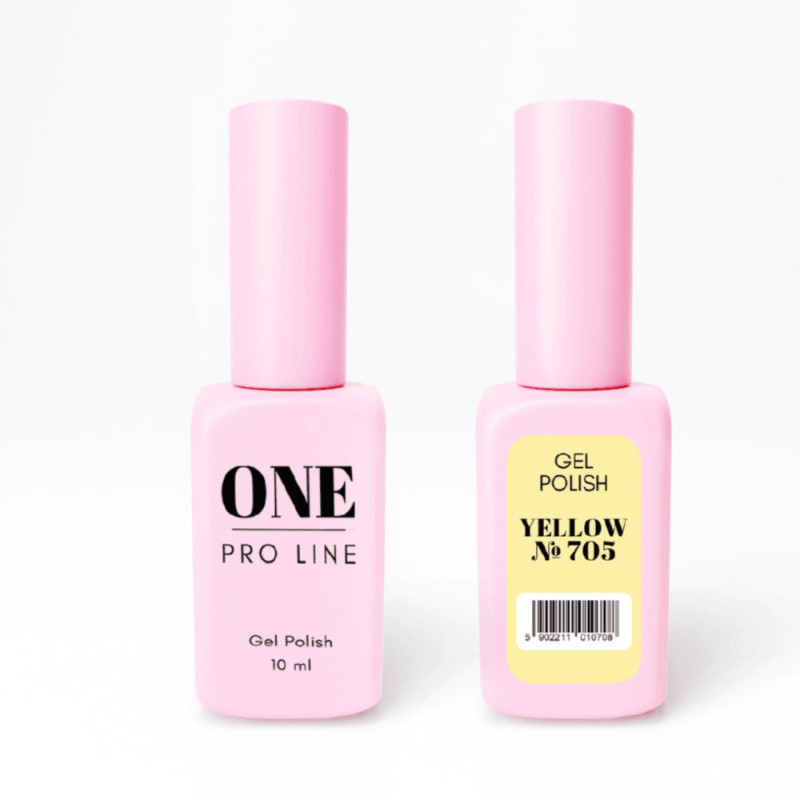 Гель-лак ONE YELLOW 705